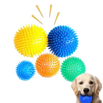 China Durable Unbreakable Squeaky Ball Durable Squeaky Resistant Dog Toys For Aggressive Chewers for sale