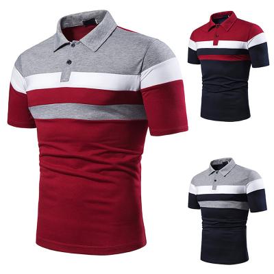 China Custom made high quality mens polo shirts Anti-wrinkle embroidery logo spandex 100 polyester cotton T-shirt for sale