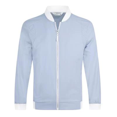 China Track Top Quality Men's Golf Sportswear Cotton Casual QUICK DRY Fashion Solid Color Pilot Flight Jackets for sale