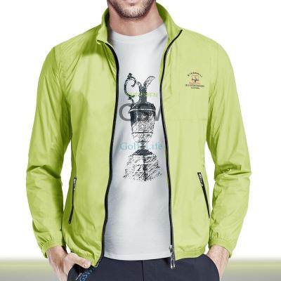 China Wholesale QUICK DRY sports jacket for men running waterproof men's tracksuit golf breathable jackets for sale