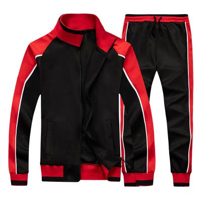 China New Design QUICK DRY Casual Two Piece Sports Sets Zipper Up Mens Sports Sets Loose Sweaters Men Sweatshirts for sale