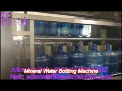 3 In 1 Qgf-1000 Mineral Water Bottling Machine