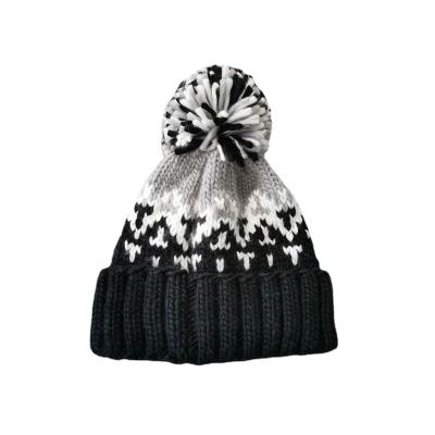 China Wholesale COMMON Korean cute ertugrul ear protection snow pom ear protection knitted hat wool beanie hats pom hat for sale