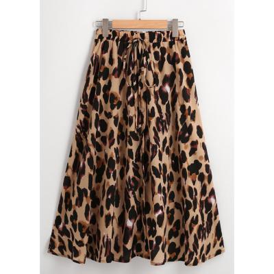 China Anti-Static Women's Leopard Print Sexy Dress Skirt For Women for sale