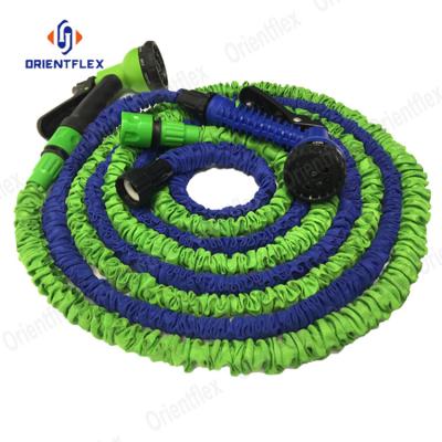 China 75 Ft Adjustable 200 Ft Flexible Collapsible Garden Water Magic Expanding Hose for sale