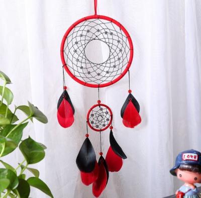 China Indian Style Office Feather Dream Catcher for sale