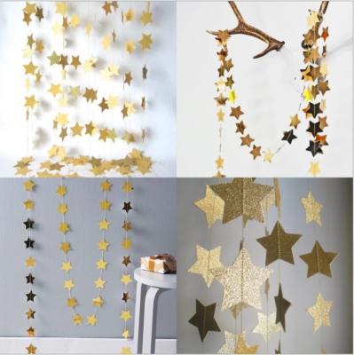 China Five-Pointed Star Pull Flower Star Hanging Ornaments Decoration for sale