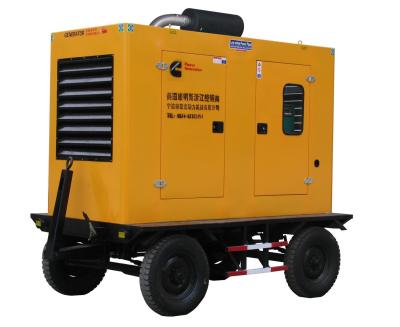 China Generador portátil móvil industrial de la electricidad, generador portátil eléctrico 100kw en venta