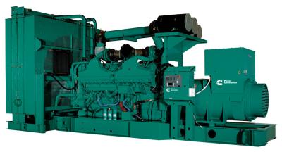 China Quiet QSK60 Series Cummins Diesel Generator 1500rpm Water Cooling Cycle for sale