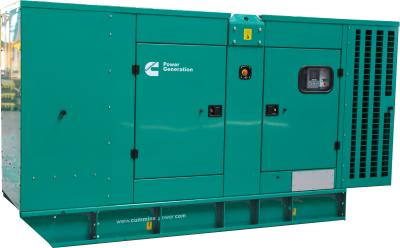 China Low Noise Quiet Electric Generator , 125kva 100kw Diesel Silent Generator for sale