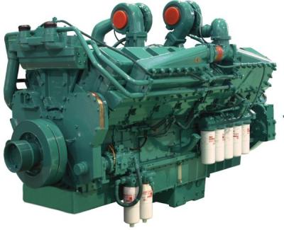 China Motor diesel industrial KTA38-G5 de 1100kva/880kw Cummins con diesel de 12 cilindros en venta