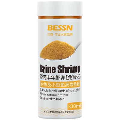 China BESSN Viable Newcomer Best Prices Rich Shrimp Eggs That Do Not Must Trap Fish Food For Sale Brine Shrimp Egg Artemia Cysts for sale