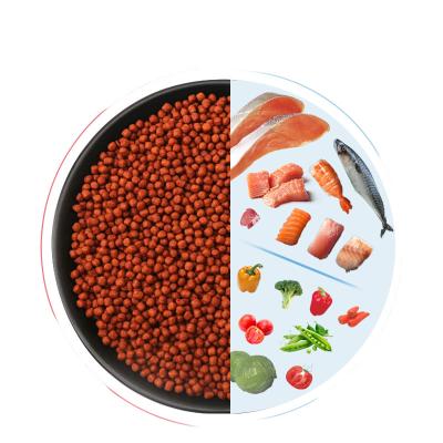 China 2021 viable add growth fish food aquarium food red fish flowerhorn pet for sale