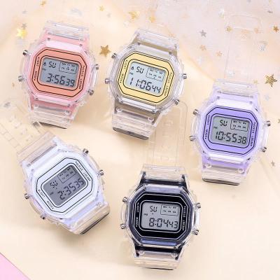 China Auto Date Ins Hot Fashion New Digital Watch LED Watches Wrist Student Clock Montre Femme Sports Waterproof Women Children Electronic Watch for sale