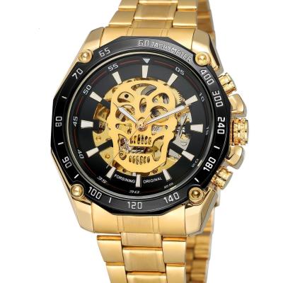 China 2021 FORSINING Brand Power Reserve 2021 Luxury China Automatic Watch Men Skull Watches Movement relojes hombre for sale