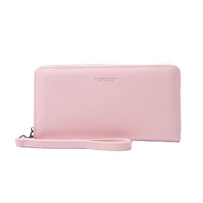 China Mobile Phone Bag Customized Hot Selling Lady PU Leather High Quality Credit Card Holder Short Wallets Women Coin Purse for sale