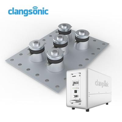 China Clangsonic High Power Ultrasonic Transducer Box Ultrasonic Bottom Water Plant Immersive Transducer Plate for sale