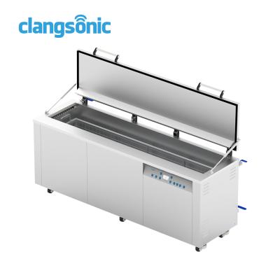 China 470L customized size 360l 500l throwing dpf ultrasonic cleaner with filter for engine parts cleaning for sale