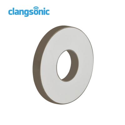 China PZT Clangsonic Ultrasonic Piezo Crystal Ring Piezo Ceramic Plate Ultrasonic Transducers for sale