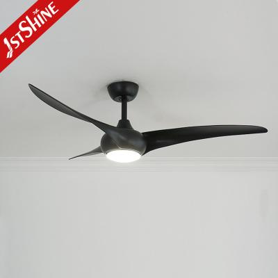 China Support Dimmer LED ceiling fan popular style CE CB ETL certified 3 ABS plastic blades for sale