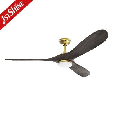 China Lamp Body Material Metal 60 Inch Powerful High Airflow LED Ceiling Fan for Living Room for sale