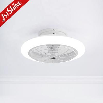 China Lighting Solutions ETL Certified White LED Ceiling Fan with Light and Easy Clean Blades for sale