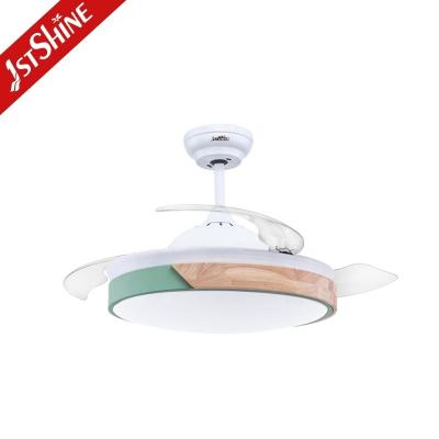 China Color Temperature Options 42 Inch Ceiling Fan with Hidden Blades and Remote Control for sale