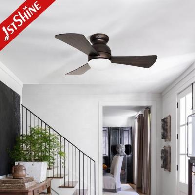 China 1stshine Ceiling Fan with Light and Remote Control 3 MDF Blades 3 Color LED Light for sale