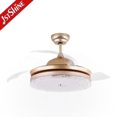 China OEM Multi Color LED Ceiling Fan for in Dinning Room at Home Hotel Office for sale