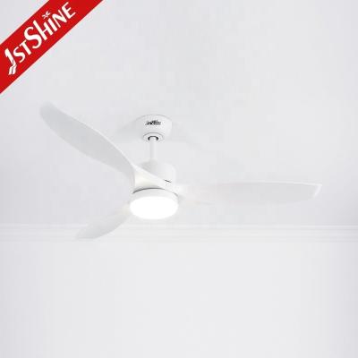 China Outdoor Wet Space Plastic LED Ceiling Fan with 3 Color LED Light and Memory Function for sale