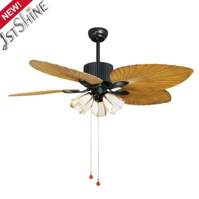 China Living Room Functionality Decorative Design 52 Inch ABS Blades Ceiling Fan with Light for sale