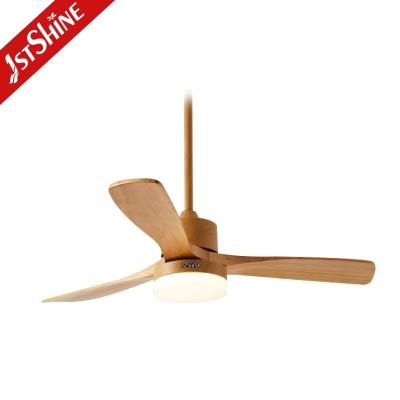 China 52 Inch Luxury Household Ceiling Fan with Light and Remote Control AC Copper Motor for sale