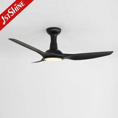 China Support Dimmer 52 Inch LED Ceiling Fan with Inverter Motor and 3 Color LED Light for sale