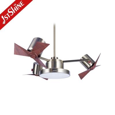 China 220 Volts Plastic Blades Smart Remote Control High Speed Rotating Air Cool Ceiling Fan for sale