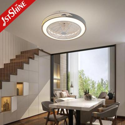 China 20 Inches Low Profile Ceiling Fan Flush Mount Ceiling Fan With Light Remote Control for sale