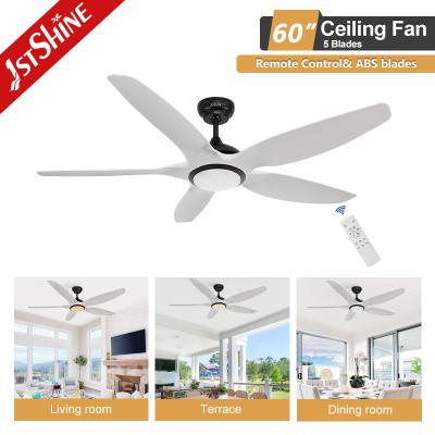 China 6 Speed Low Noise Dimmable LED Ceiling Fan ABS Blade DC Motor for sale