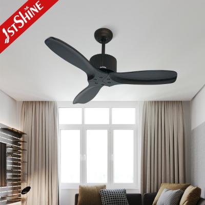 Cina Lampada di soffitto ROHS decorativa a risparmio energetico con ventola 3 lame in legno massello in vendita