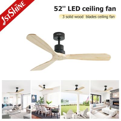 Cina Ventilatore di soffitto in legno con motore DC basso rumore soffitto a bassa velocità in vendita