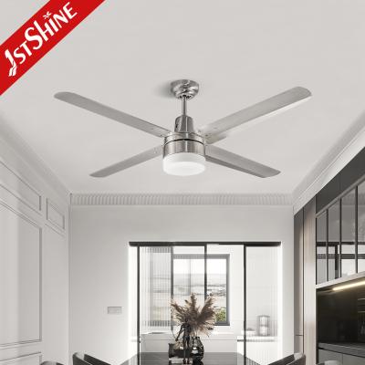 China 110V Iron Blades Dimmable Ceiling Fan 52 Inch With AC Motor for sale