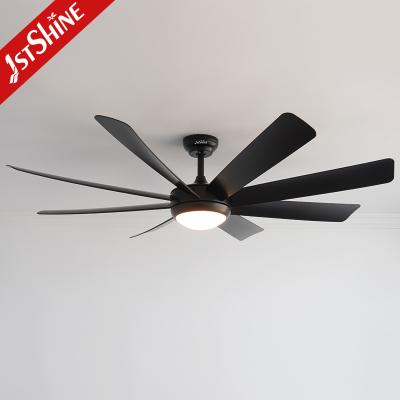 Китай 60 inches Black ABS Blades Ceiling Fan With Led Lighting продается