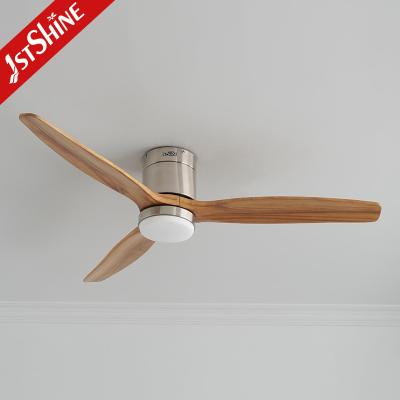 China Flush Mounted 2 IN 1 Ceiling Fan With Or Without Light for sale