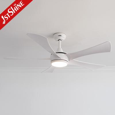 Китай 5 Blades White ABS Blades Ceiling Fan With Led Lighting продается