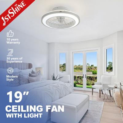 Chine Ventilateur de plafond LED à 6 vitesses avec modèle étoilé et lumière LED 3 couleurs en métal à vendre