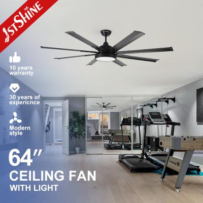 China 64 Zoll Gleichstrommotor LED Deckenventilator Licht für exquisite Schwimmbad Decken Dekoration zu verkaufen