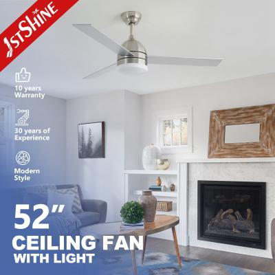 China Modern Design Copper Metal Plywood Ceiling Fan with Remote Control and Decorative Light for sale