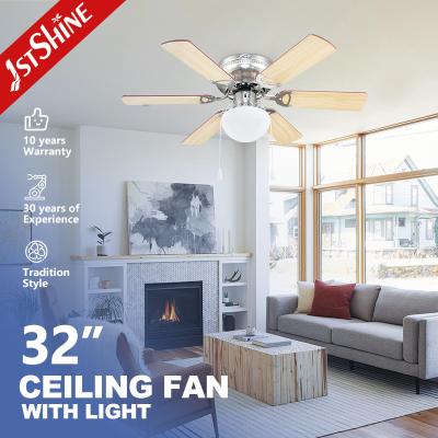 Chine 32' 6 MDF lames décoratives AC moteur ventilateur de plafond avec kit de lumière à vendre