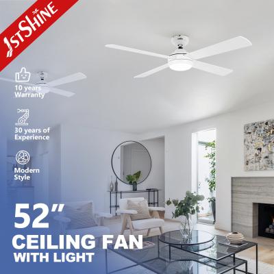 China Modern Design Home Office LED Ceiling Fan with MDF Blades and Remote Control Light ODM for sale