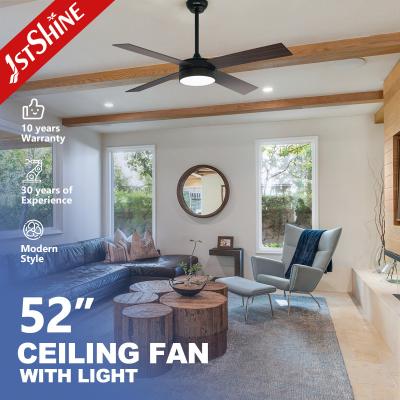 China Simple Electric 3 Color LED Ceiling Fan with DC Motor Type DC and Remote Control for sale