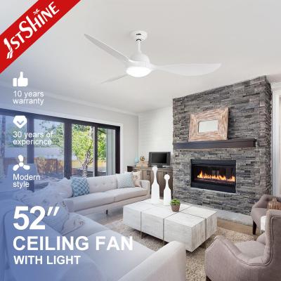 China 52 Modern Led Smart App Control Ceiling Fan Light For Smart Life for sale