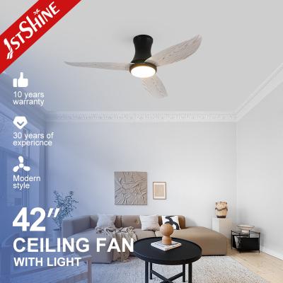 China Ventilador de teto LED moderno de 42 polegadas com controle remoto para sala de estar decorativa à venda